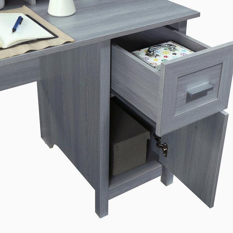 Bureau avec rangement classique Techni Mobile