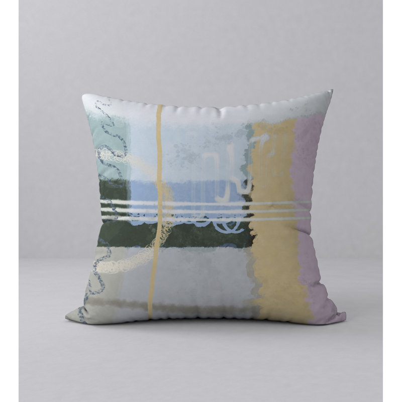 Housse de coussin décorative carrée et insert ideal de Galore, 20 po X 20 po