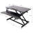 Adjustable Height Standing Laptop Desk,Adjustable Sit To Stand Up Workstation  With Keyboard Tray,Black-1832393251