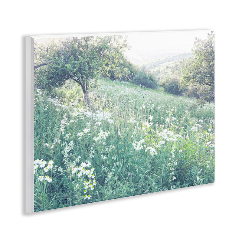 «Sunny Daisies in Meadow», plaque murale, design par Leah Straatsma
