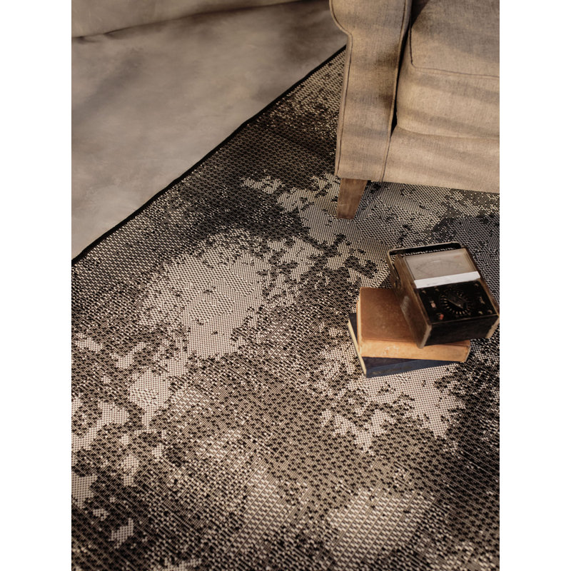 Tapis d'extérieur gris anthracite Furnish My Place, Rectangle 7 pi 10 po x 10 pi