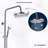 2 Handle Floor Waterfall Faucet with Diverter-99927423