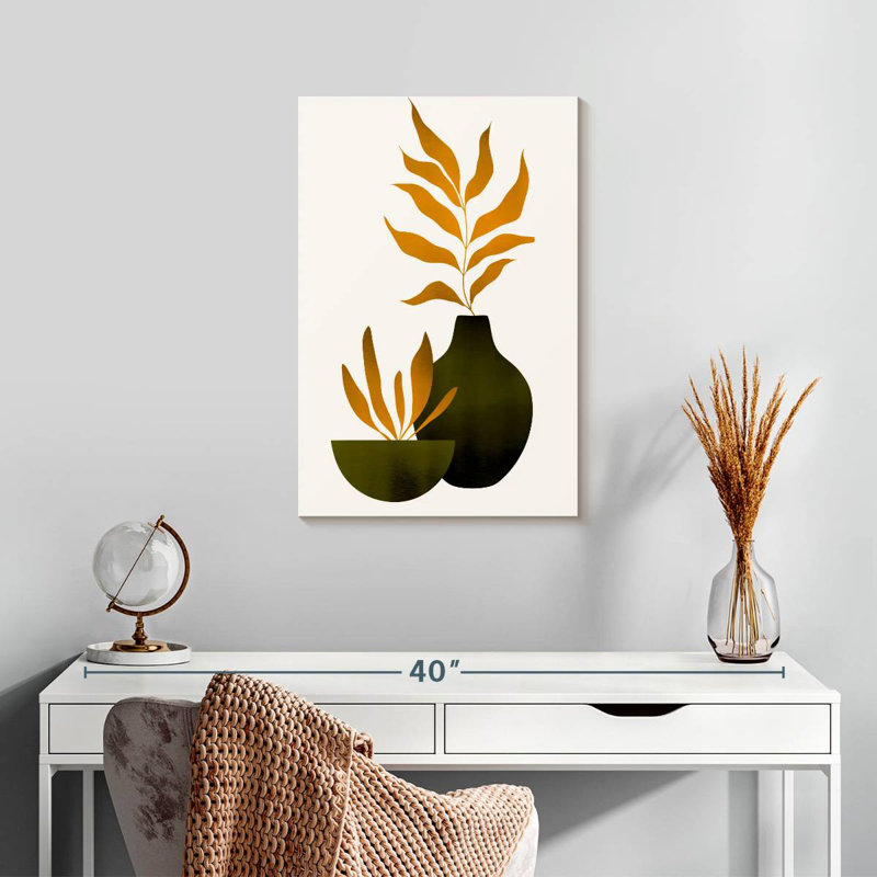 Harnek fleurs d'automne I, H 24 po x l 16 po