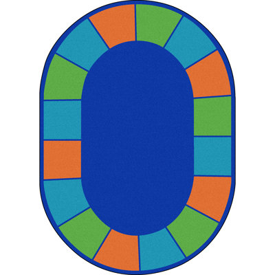 Kid Essentials Squares to Spare Area Rug