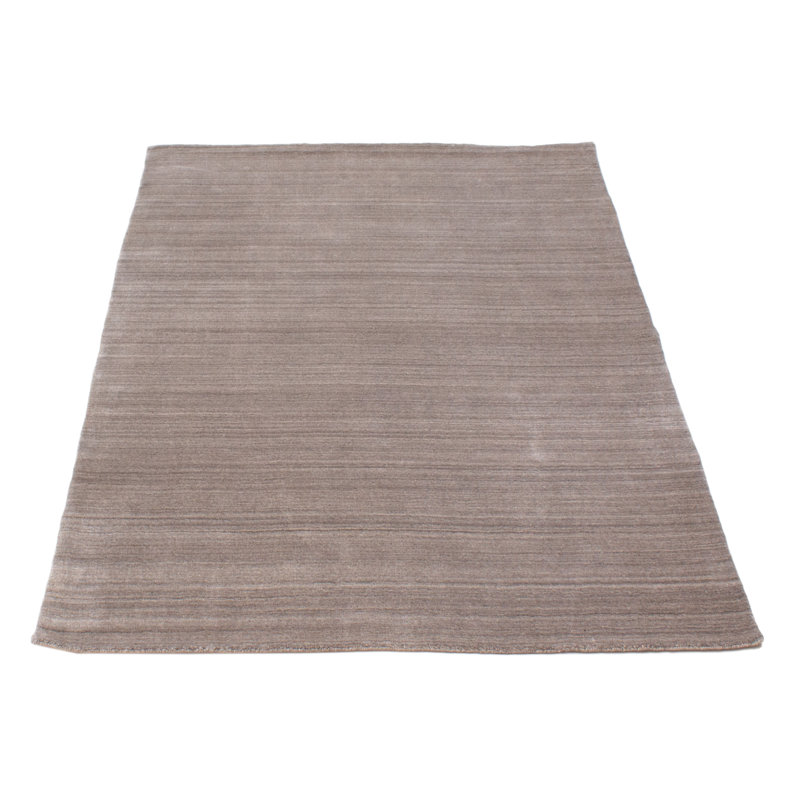 Tapis unique en laine noué à la main gris foncé nouvel âge 5 pi 3 po x 7 pi 9 po Kashkuli Gabbeh