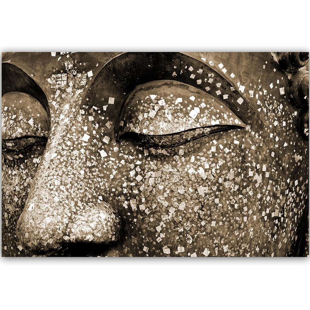 Leinwandbild Augen des Buddha 4