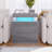 Lehat Night stand with LED Light (Set of 2), Modern LED Side Table for Bedroom, Living Room-1414755226