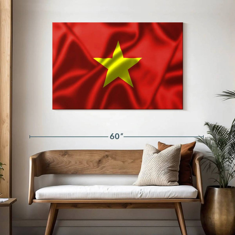 Borges Vietnam Flag, 30" H x 45" W