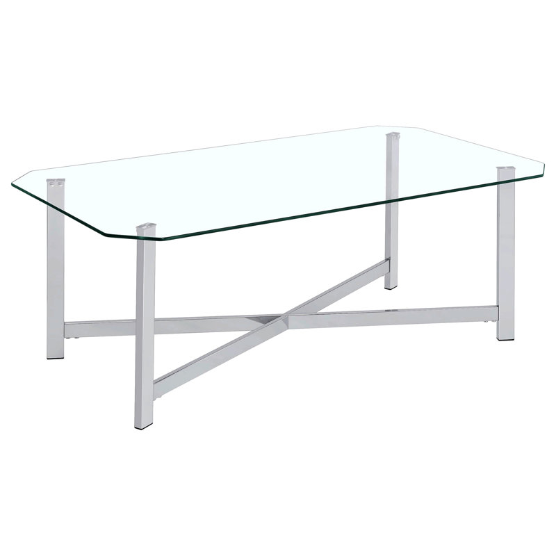 Table basse Linda, 18.25" H x 48" W x 26" D