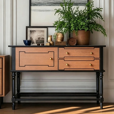 French-style vintage  entrance cabinet
