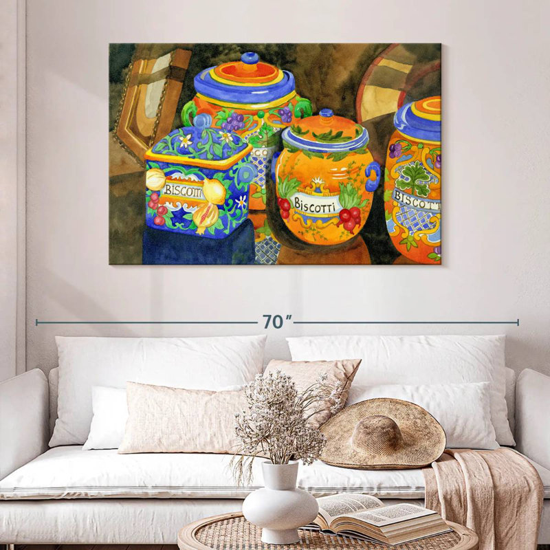 Yarlin Pumpkin Latte, 32" H x 48" W