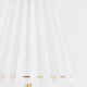 Canto Single Light Steel Dimmable Armed Sconce