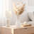 Charmaine 10" Cinched Knot White Ceramic Vase-605020606