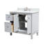 Meuble-lavabo simple avec plateau en quartz-443759013-443759018
