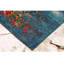 Tapis oriental bleu tissé à plat Kowalczyk-69420929