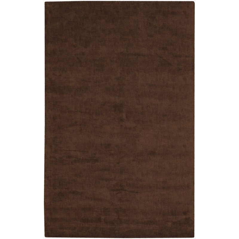 Tapis brun Mabel, Rond 7 pi 9 po