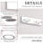 Macfadden LED Vanity Light, High Transmittance and Dimmable with 270° Rotatable-2068094098-2068094096