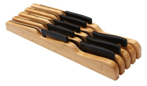 Bloc de couteau à tiroir 10 tiroirs ybm home, H 2 po x l 17 po x P 5 po