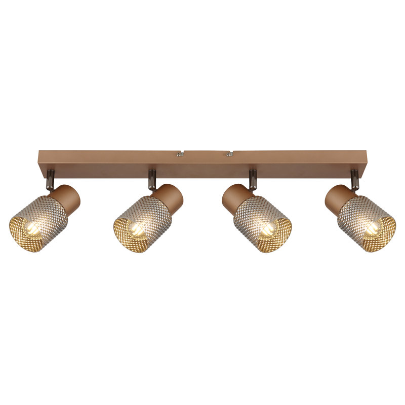 Glass Spotlight, Walnut
