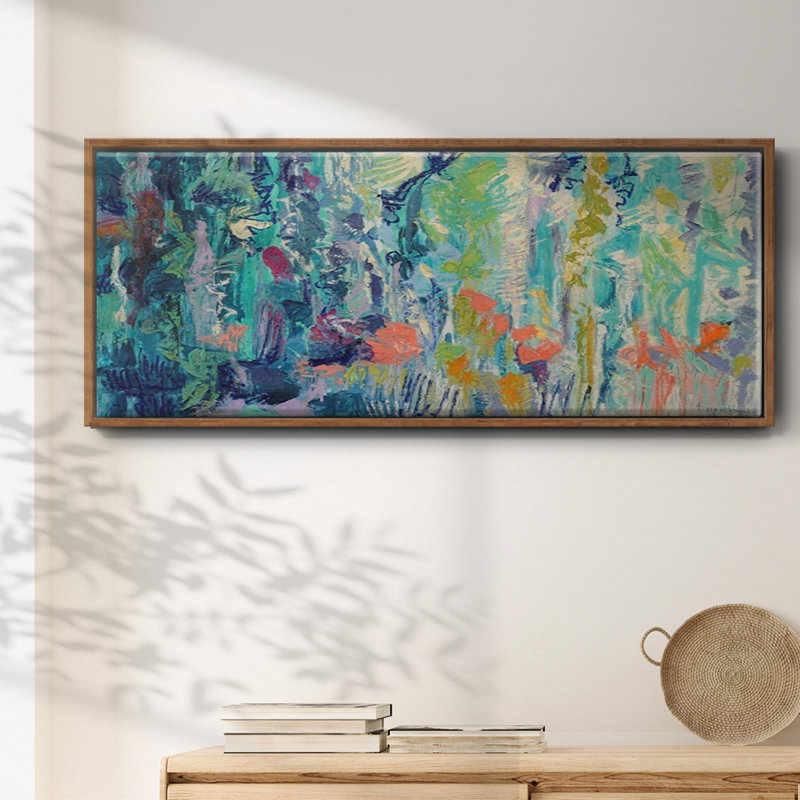 «Downpour Butterflies», toile encadrée, H 20 po x l 50 po