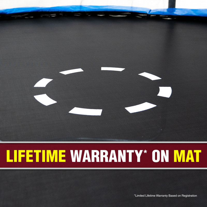 Sportspower TruJump 15' Round Backyard Trampoline with Safety Enclosure (Wayfair Exclusive)