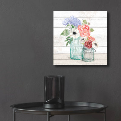 Art mural en verre pastel 12 pi par Mary Urban