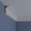 4"H x 2 1/4"P x 4 1/2"F x 94 1/2"L Holmdel Traditional Smooth Crown Moulding