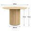 Arlo 120cm Round Dining Table-1228389838