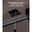Porte-pantalons rétractable avec rail coulissant-104830837