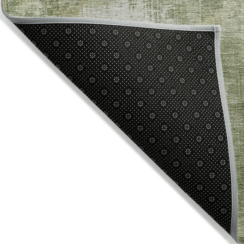 Tapis intérieur lavable abstrait ivoire 8 pi x 10 pi