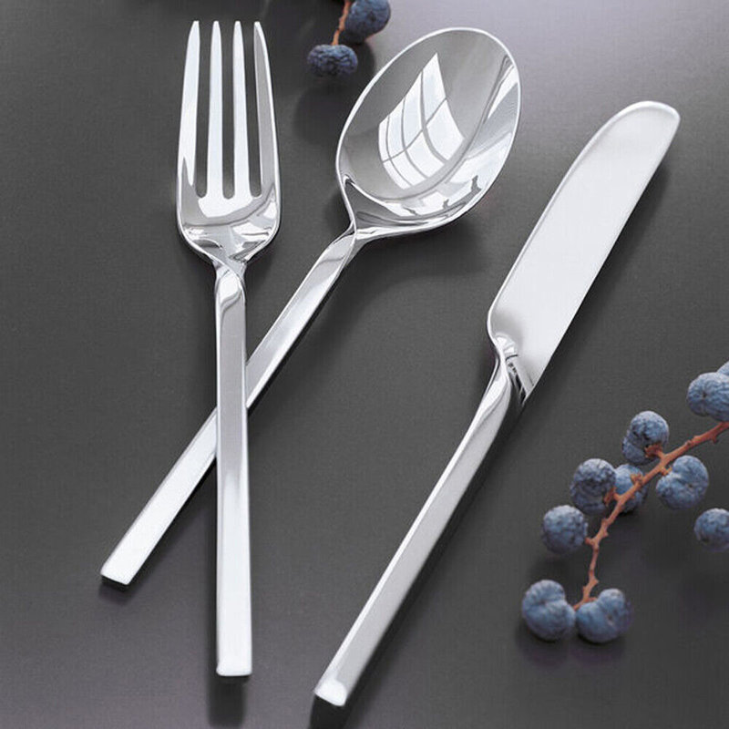NewWave 24 Piece 18/10 Stainless Steel Cutlery Set, Service for 6