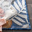 Strinko Floral Blue/Gray Indoor / Outdoor Area Indoor/Outdoor Area Rug-2118271398