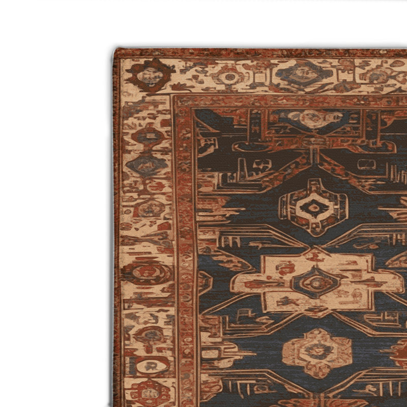 ArtDeco Brown Indoor and Outdoor Area Rug, Rectangle 2' x 3'