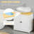Wooden Frame Cabinet, Bathroom Under Sink Cabinet, Bathroom Storage Cabinet With Doube Doors And Adjustable Shelf