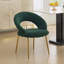 Ensemble de 1 chaises de salle à manger en tissu Teddy-321486976