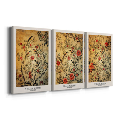 Ensemble de 3 toiles tendues sur mesure de la collection CCxx de William Morris - 3 pièces