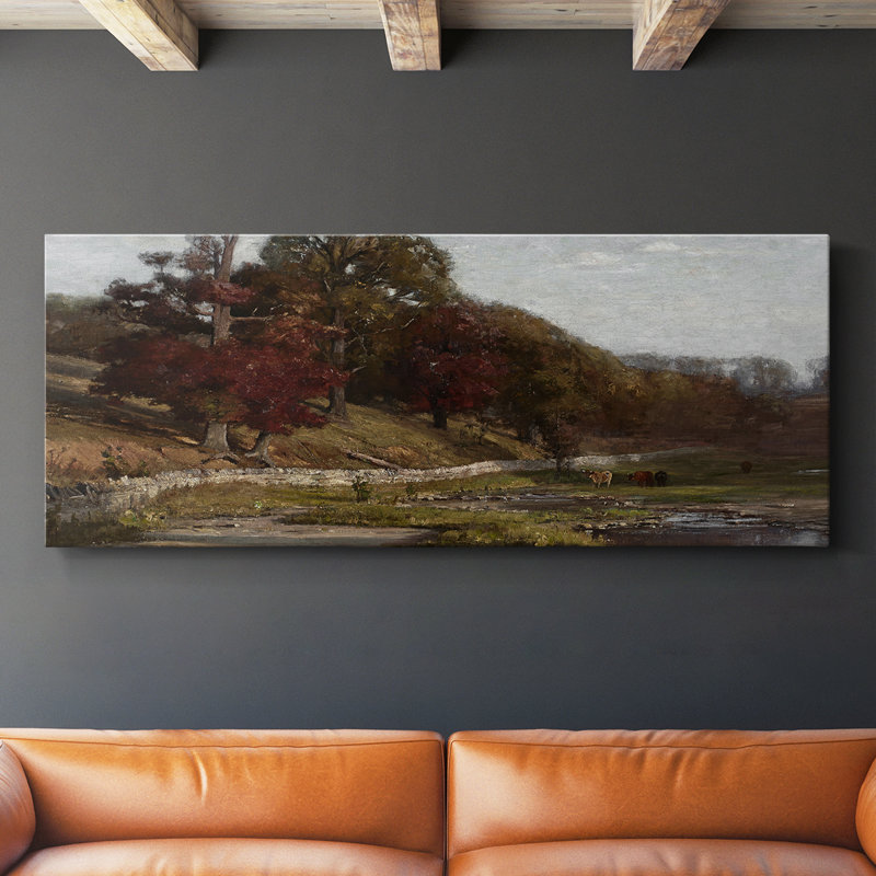 Série paysage - MPCVII - Toile tendue avec châssis - Prêt à accrocher, H 16 po x l 40 po
