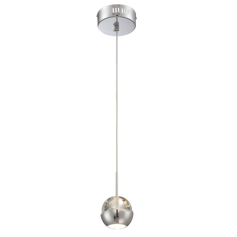 Luminaire sphère suspendu 1 lumières simple Cassandrea