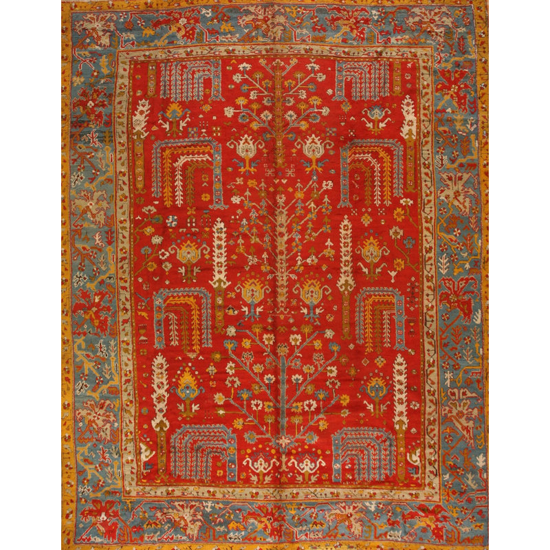 Tapis rustique Oushak