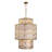 Kato 16-Light 3-Tier Pendant - Havana Gold-1733195619
