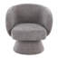 Fauteuil d'appoint pivotant en tissu-834588345-834588343