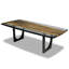 Carna Walnut Wood Dining Table-1602842167