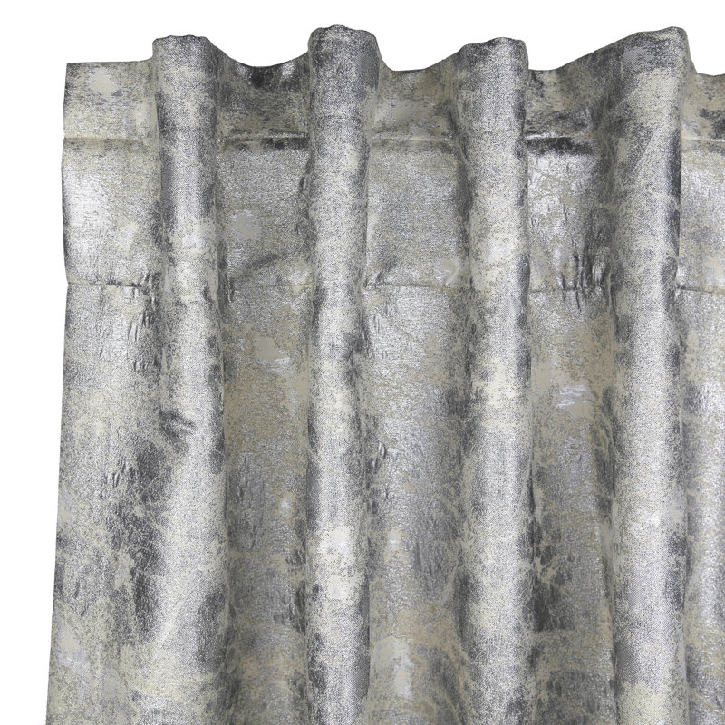 Terrazzo Room Darkening Curtain, 50" W x 108" L