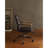 Antique Slate Top Grain Leather Office Chair