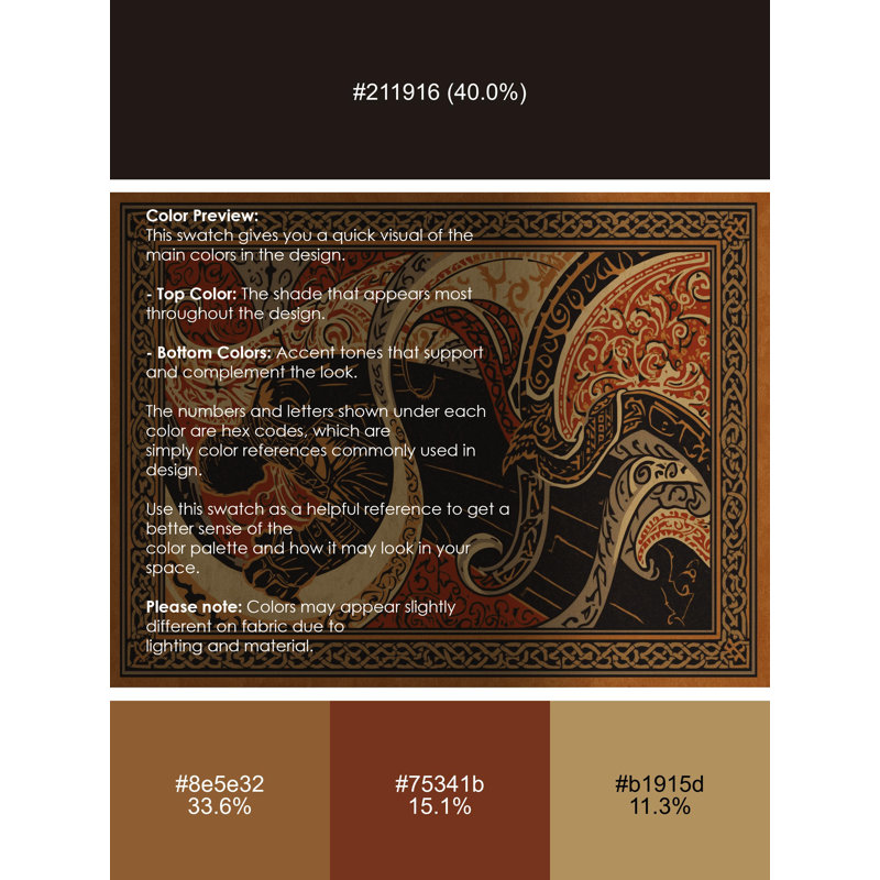 Tapis oriental brun lavable à la machine Titus Tyr - reliure brun clair, 2 x 5