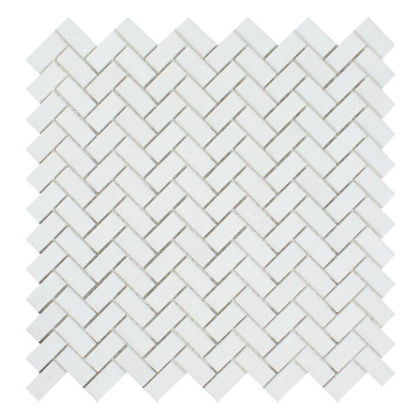 Marble Chevron Mosaic Wall & Floor Tile