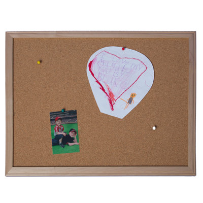 Crestline Products Wood Framed Cork Board, 24" X 36"