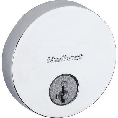 Uptown Single Cylinder Deadbolt Round Rosette and Smartkey