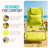 Ostrich The Deluxe 3N1 Lightweight Outdoor Beach Lounge Chair w/ Footrest, Lime-1645790340