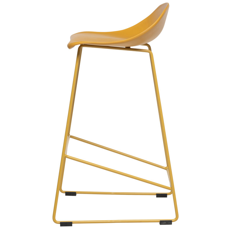 Meine Counter Stool with Metal Frame, Ginger